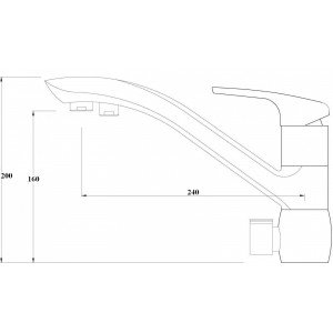 Смеситель ZorG ZR 404 Античная бронза